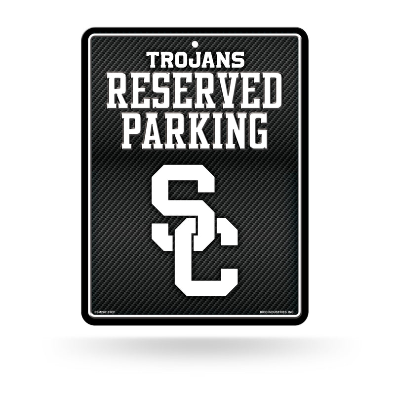 Southern California - Carbon Fiber Design - Metal Parking Sign