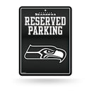 Seahawks - Carbon Fiber Design - Metal Parking Sign