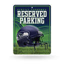 NFL Seattle Seahawks 8.5" x 11" Metal Parking Sign - Great for Man Cave, Bed Room, Office, Home Décor By Rico Industries