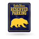 NCAA Cal Berkeley Golden Bears 8.5" x 11" Metal Parking Sign - Great for Man Cave, Bed Room, Office, Home Décor By Rico Industries