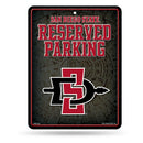 NCAA San Diego State Aztecs 8.5" x 11" Metal Parking Sign - Great for Man Cave, Bed Room, Office, Home Décor By Rico Industries
