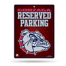 NCAA Gonzaga Bulldogs 8.5" x 11" Metal Parking Sign - Great for Man Cave, Bed Room, Office, Home Décor By Rico Industries
