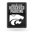 Kansas State University - Carbon Fiber Design - Metal Parking Sign