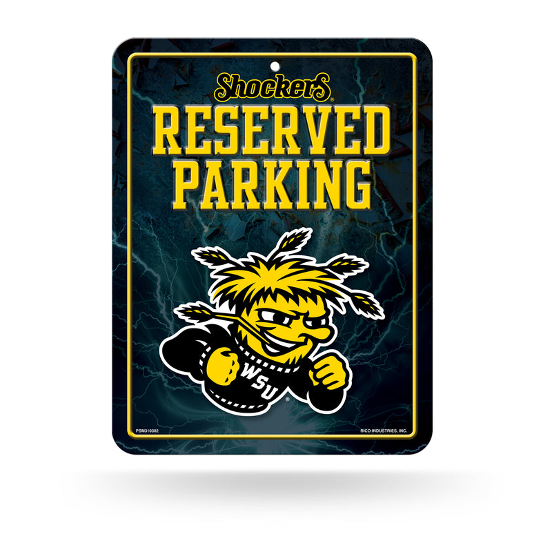 Wichita State Metal Parking Signs