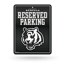 Bengals - Carbon Fiber Design - Metal Parking Sign