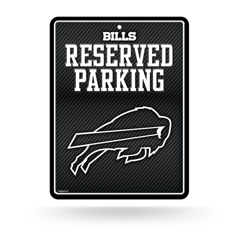 Bills - Carbon Fiber Design - Metal Parking Sign