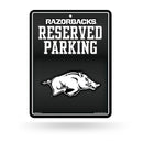 Arkansas University - Carbon Fiber Design - Metal Parking Sign