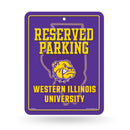 Western Illinois Metal Parking Signs