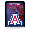 NCAA Arizona Wildcats 8.5" x 11" Metal Parking Sign - Great for Man Cave, Bed Room, Office, Home Décor By Rico Industries