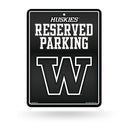 Washington University - Carbon Fiber Design - Metal Parking Sign