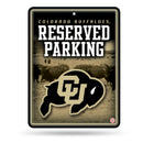 NCAA Colorado Buffaloes 8.5" x 11" Metal Parking Sign - Great for Man Cave, Bed Room, Office, Home Décor By Rico Industries
