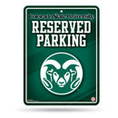 NCAA Colorado State Rams 8.5" x 11" Metal Parking Sign - Great for Man Cave, Bed Room, Office, Home Décor By Rico Industries