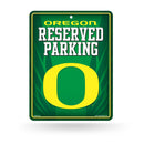 NCAA Oregon Ducks 8.5" x 11" Metal Parking Sign - Great for Man Cave, Bed Room, Office, Home Décor By Rico Industries