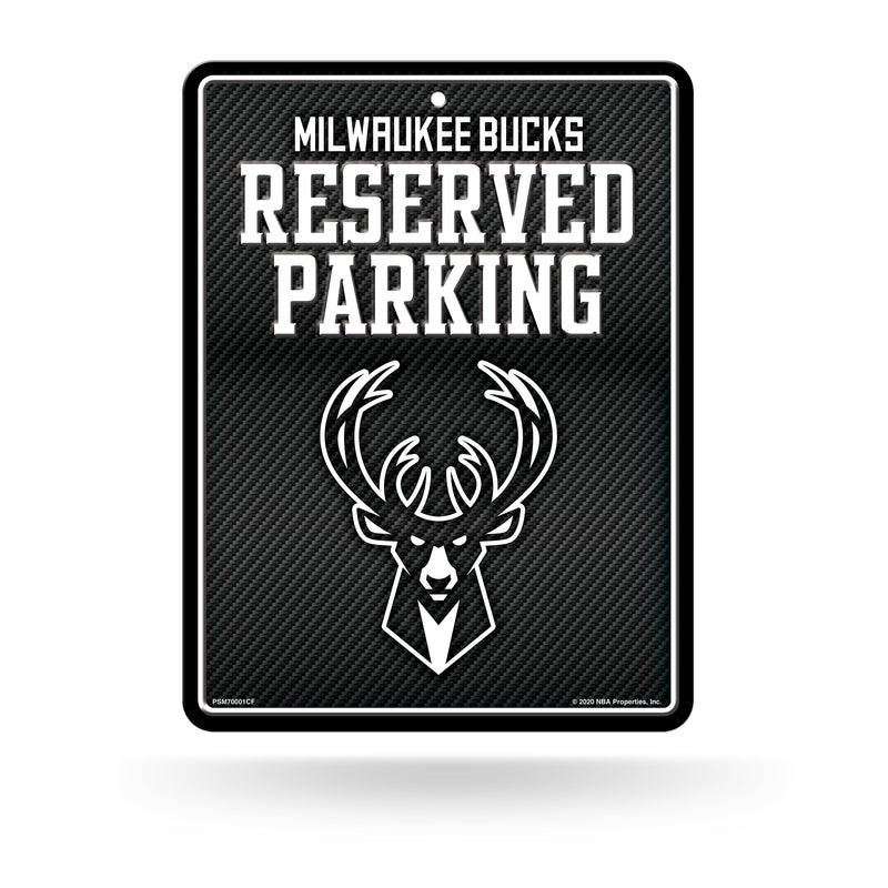 Bucks - Carbon Fiber Design - Metal Parking Sign