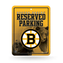 Boston Bruins Metal Parking Sign