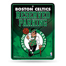 NBA Boston Celtics 8.5" x 11" Metal Parking Sign - Great for Man Cave, Bed Room, Office, Home Décor By Rico Industries