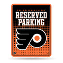 NHL Philadelphia Flyers 8.5" x 11" Metal Parking Sign - Great for Man Cave, Bed Room, Office, Home Décor By Rico Industries