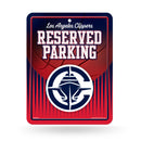 LA Clippers Reserved Parking Metal Sign 8.5 x 11 Inch Aluminum Fan Decor