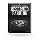 Pelicans - Carbon Fiber Design - Metal Parking Sign