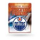 Edmonton Oilers Metal Parking Signs