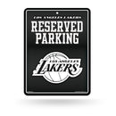 Lakers - Carbon Fiber Design - Metal Parking Sign