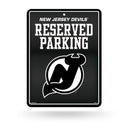 Devils - Carbon Fiber Design - Metal Parking Sign