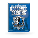 NBA Dallas Mavericks 8.5" x 11" Metal Parking Sign - Great for Man Cave, Bed Room, Office, Home Décor By Rico Industries