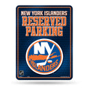 NHL New York Islanders 8.5" x 11" Metal Parking Sign - Great for Man Cave, Bed Room, Office, Home Décor By Rico Industries