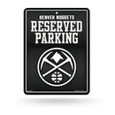 Nuggets - Carbon Fiber Design - Metal Parking Sign