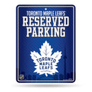 NHL Toronto Maple Leafs 8.5" x 11" Metal Parking Sign - Great for Man Cave, Bed Room, Office, Home Décor By Rico Industries