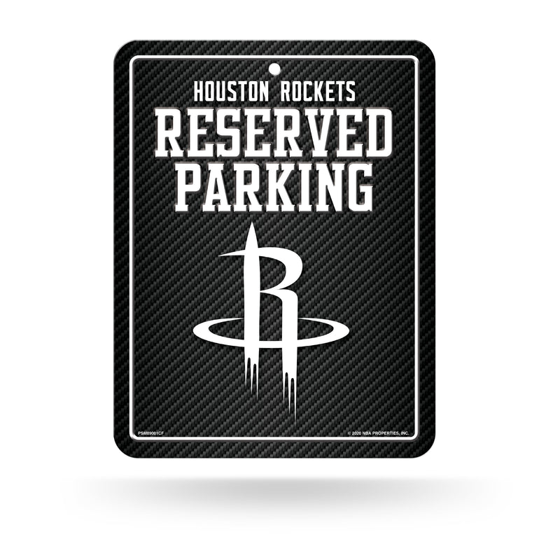Rockets - Carbon Fiber Design -  Metal Parking Signs