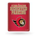 Ottawa Senators Metal Parking Sign