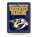 NHL Nashville Predators 8.5" x 11" Metal Parking Sign - Great for Man Cave, Bed Room, Office, Home Décor By Rico Industries