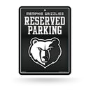 Grizzlies - Carbon Fiber Design - Metal Parking Sign