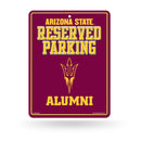 NCAA Arizona State Sun Devils 8.5" x 11" Metal Alumni Parking Sign - Great for Man Cave, Bed Room, Office, Home Décor By Rico Industries