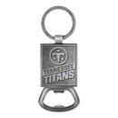 Tennessee Titans Pewter Style Bottle Opener Keychain