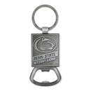 Penn State Nittany Lions Double Sided Pewter Style Metal Bottle Opener Keychain