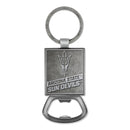 Arizona State Sun Devils Double Sided Pewter Style Metal Bottle Opener Keychain