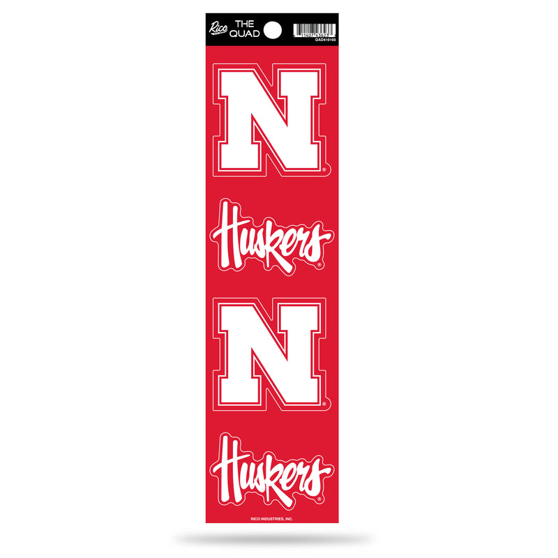 Nebraska The Quad Decal