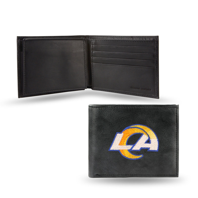 La Rams Embroidered Billfold Wallet
