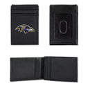 Ravens Embroidered Front Pocket Wallet