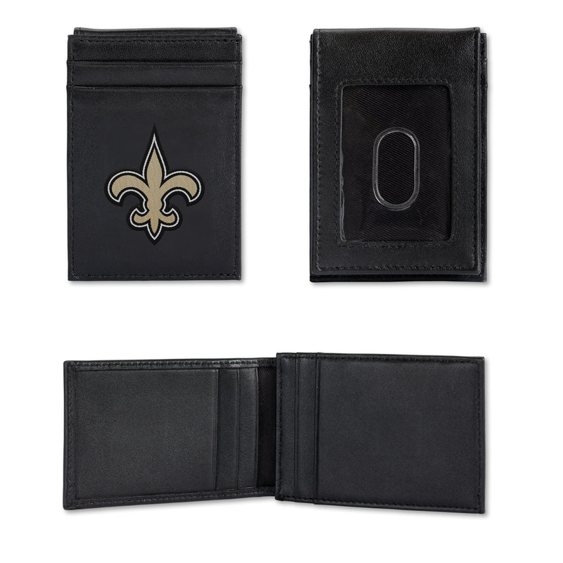 Saints Embroidered Front Pocket Wallet