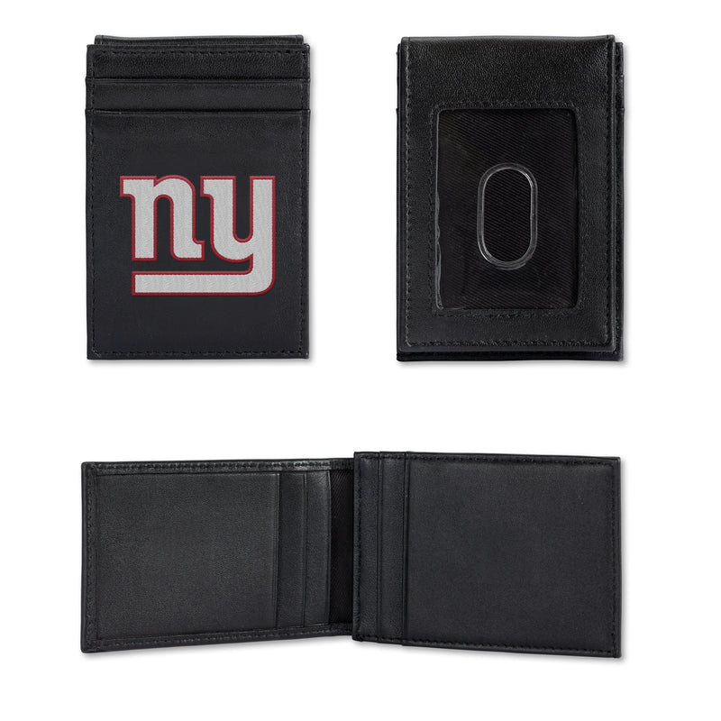 Giants - Ny Embroidered Front Pocket Wallet