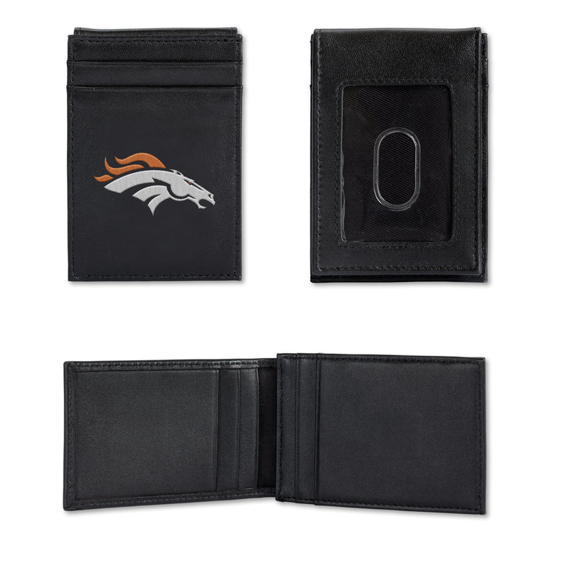 Broncos Embroidered Front Pocket Wallet