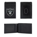 Raiders Embroidered Front Pocket Wallet
