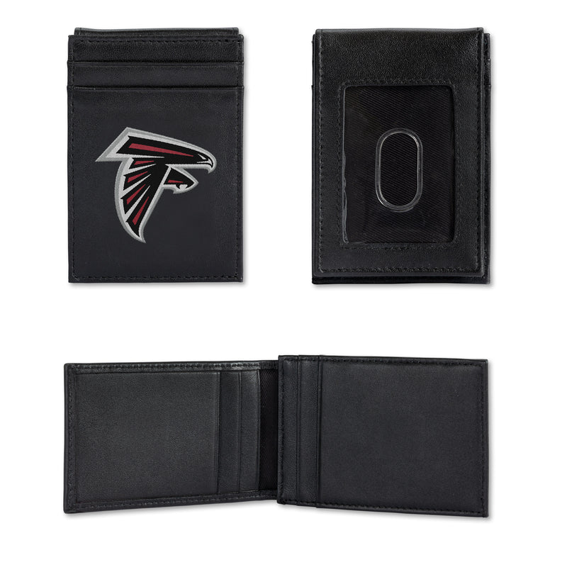 Falcons Embroidered Front Pocket Wallet
