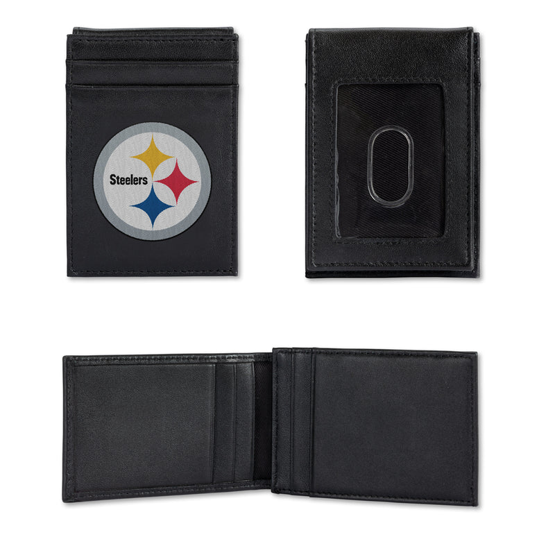 Steelers Embroidered Front Pocket Wallet
