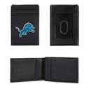 Lions Embroidered Front Pocket Wallet