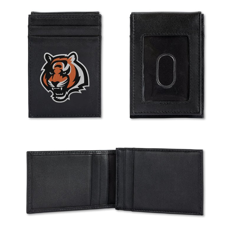 Bengals Embroidered Front Pocket Wallet