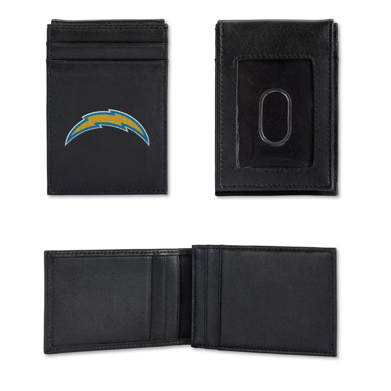 Chargers Embroidered Front Pocket Wallet